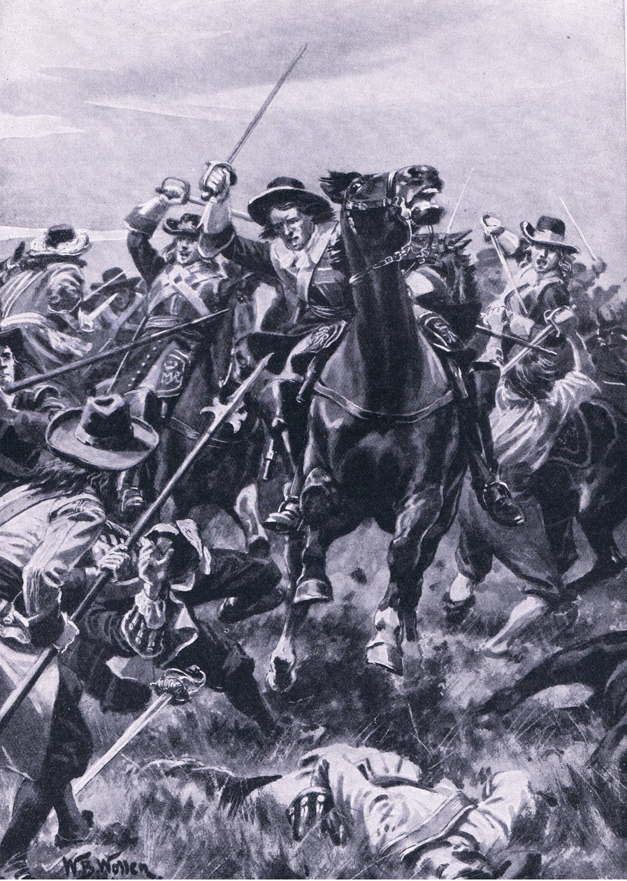 Slaget vid Aughrim av William Barnes Wollen
