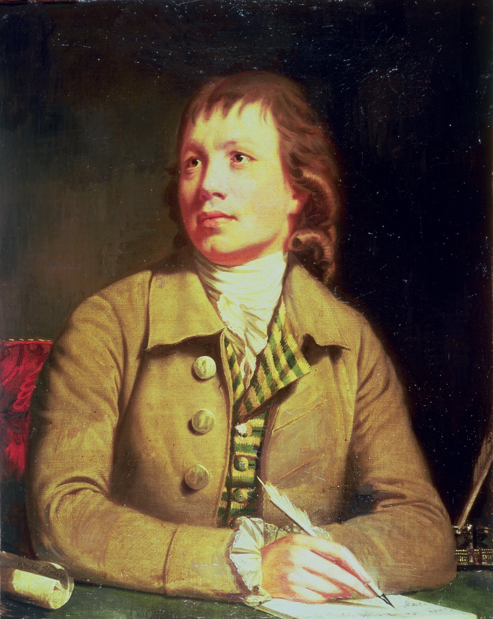 Porträtt i halvlängd av en gentleman av William Beechey