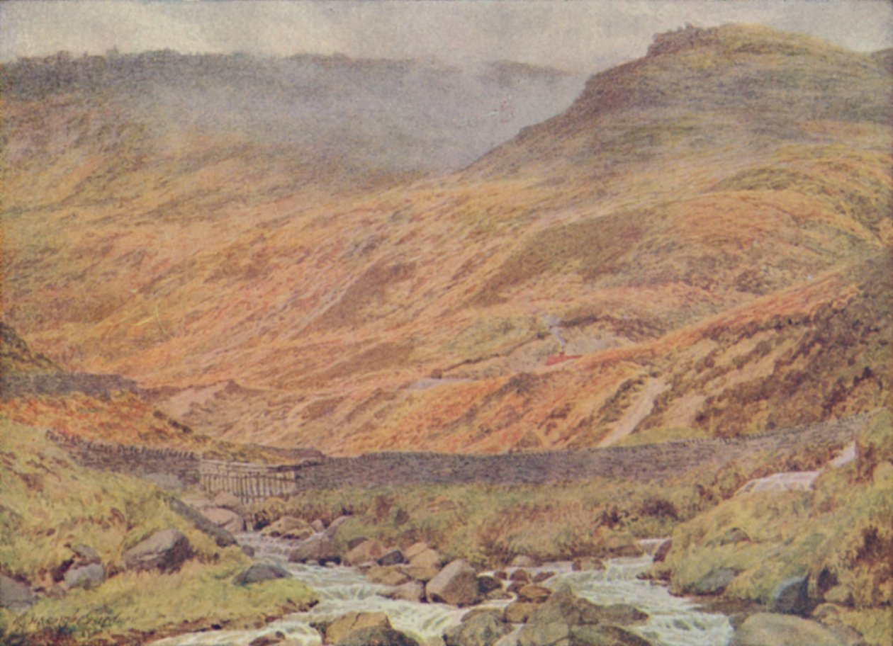 A View in the Pennines, 1910 av William Biscombe Gardner