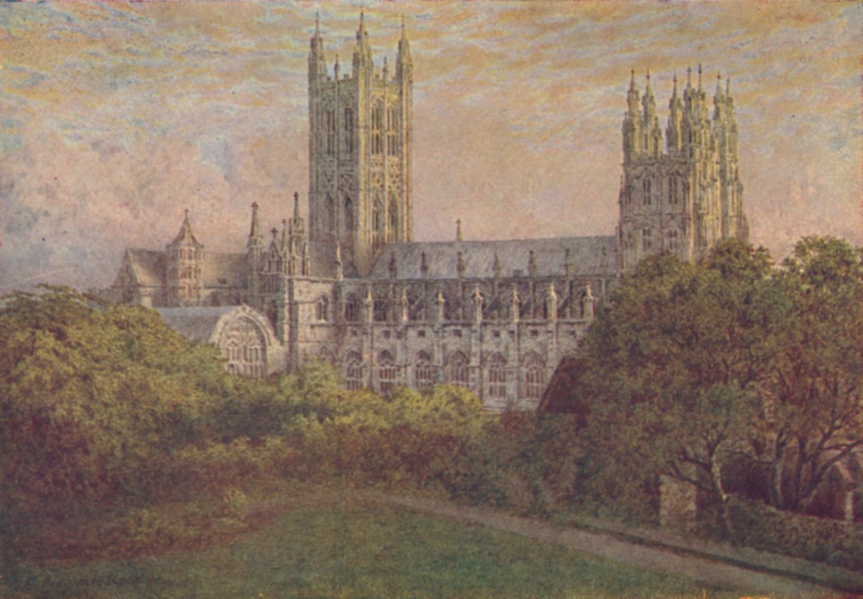 Canterbury Cathedral, 1910 av William Biscombe Gardner