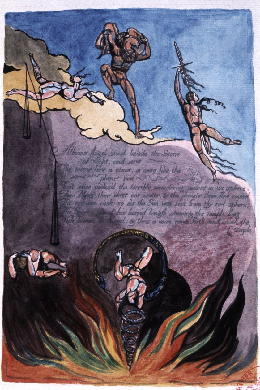 Albions ängel av William Blake