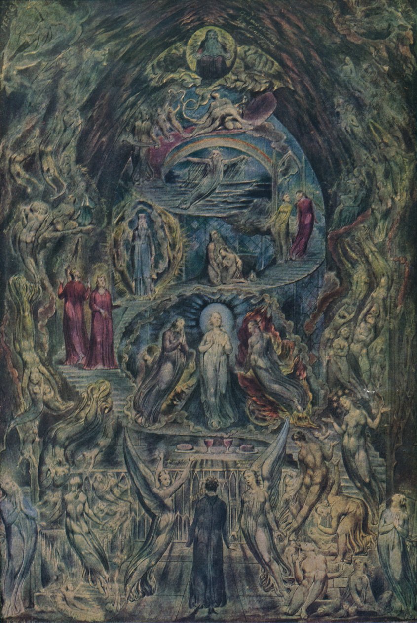 En allegori, c1820-1825, 1922. av William Blake