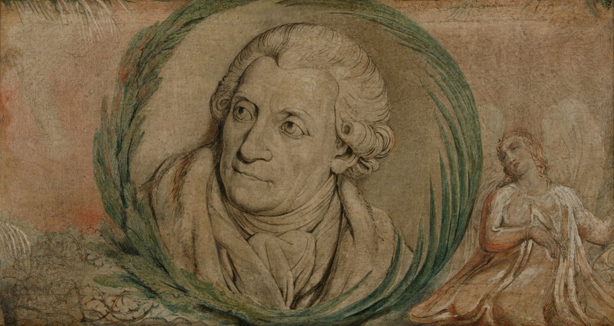 Friedrich Gottlieb Klopstock (tempera på duk) av William Blake