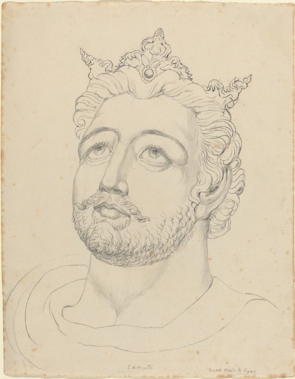 Kung Knut av William Blake