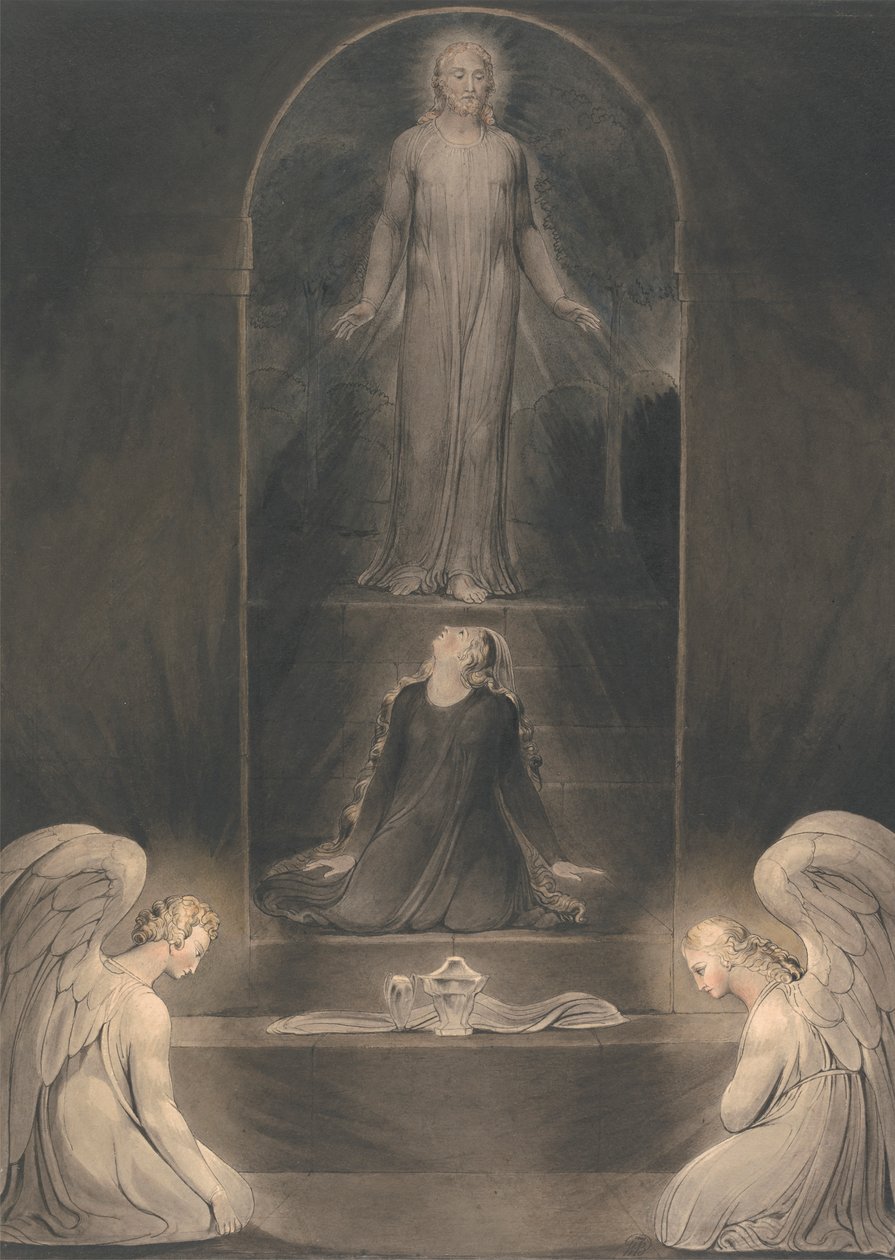 Maria Magdalena vid graven av William Blake