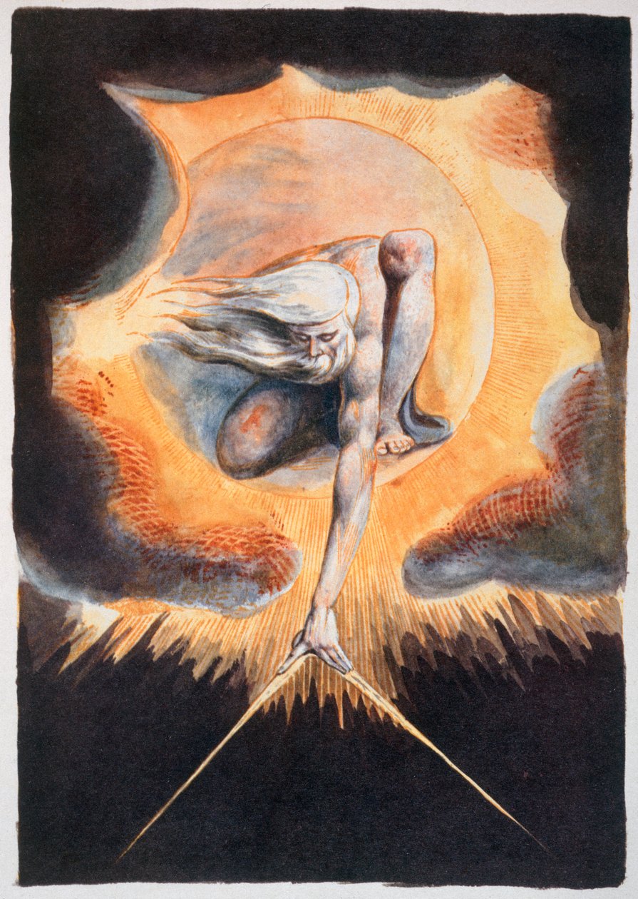 "Den gamla av dagar", 1793 av William Blake