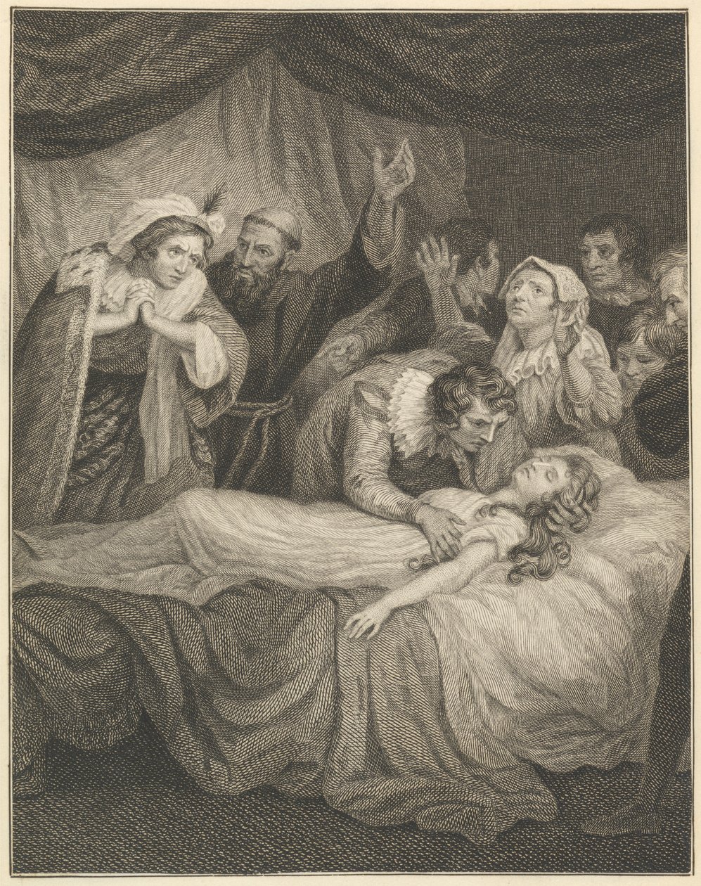 Juliets död av William Blake