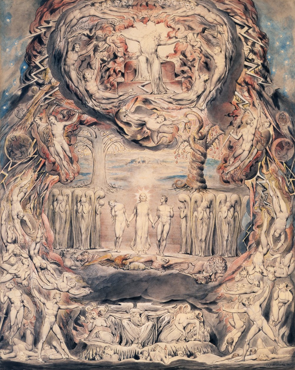 Människans fall av William Blake