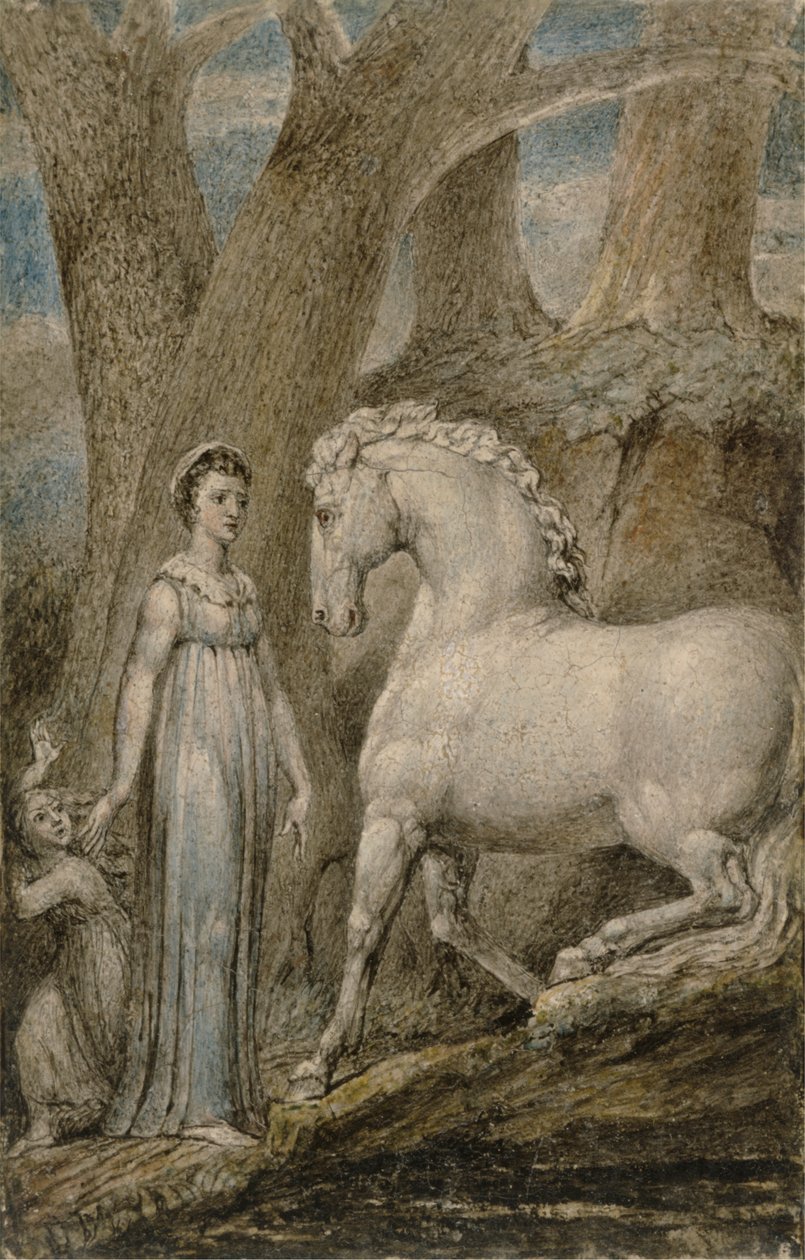Hästen av William Blake