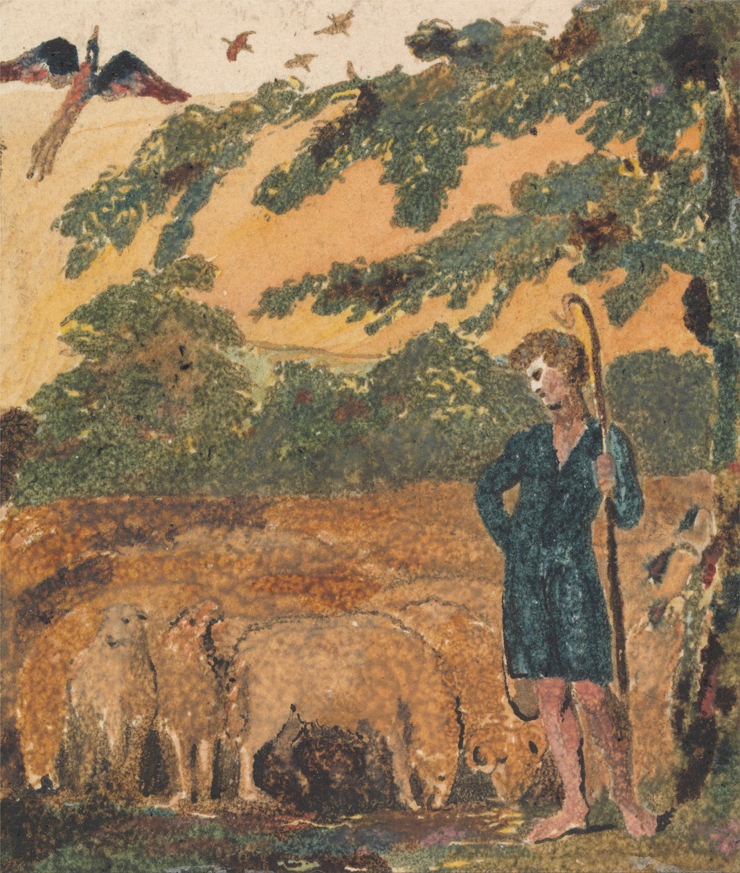 The Shepherd, från Songs of Innocence av William Blake