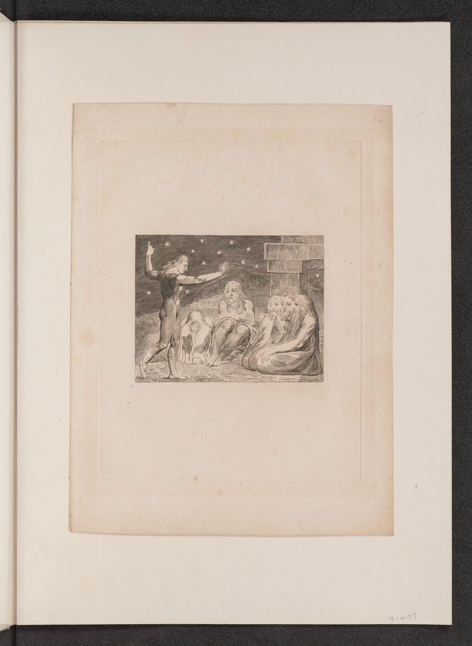 Elihus vrede av William Blake