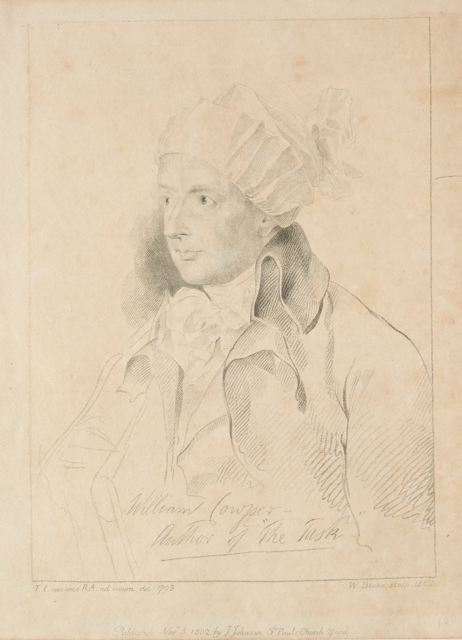 William Cowper av William Blake