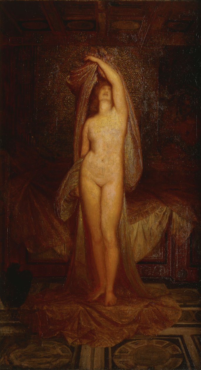 En allegorisk kvinnlig figur, av William Blake Richmond