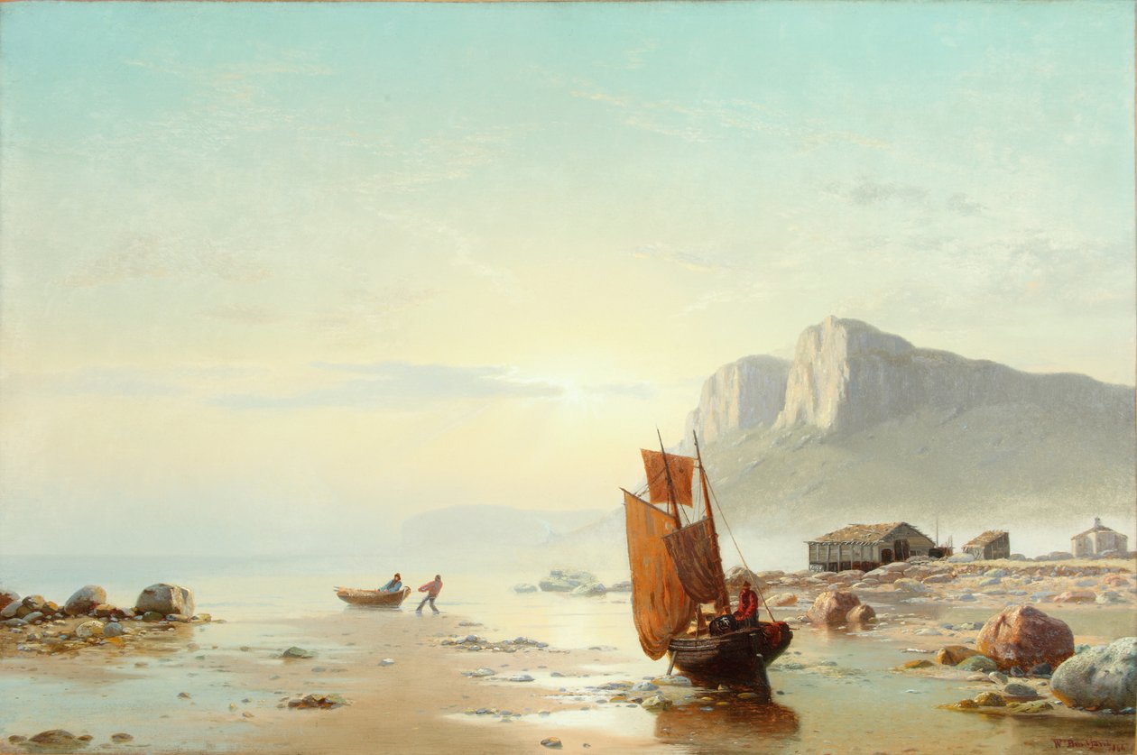 Labradors kust, 1866 av William Bradford