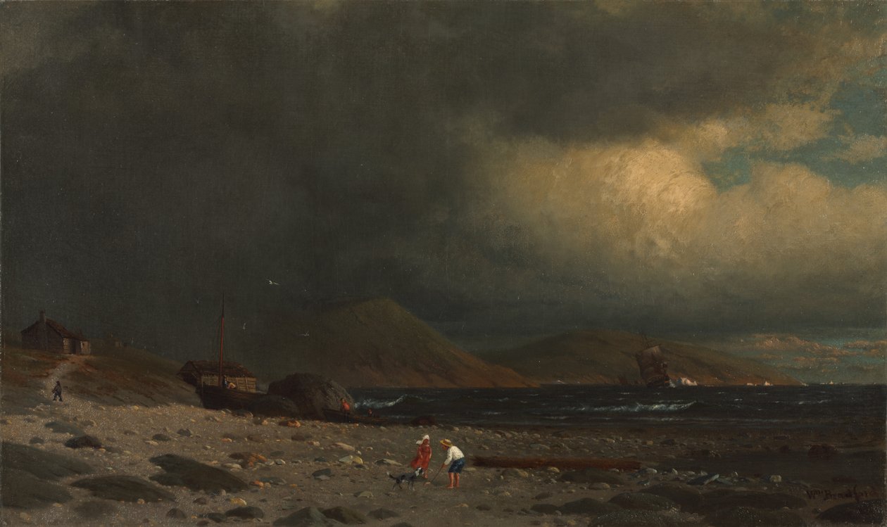 Labradorkusten, ca. 1860. av William Bradford