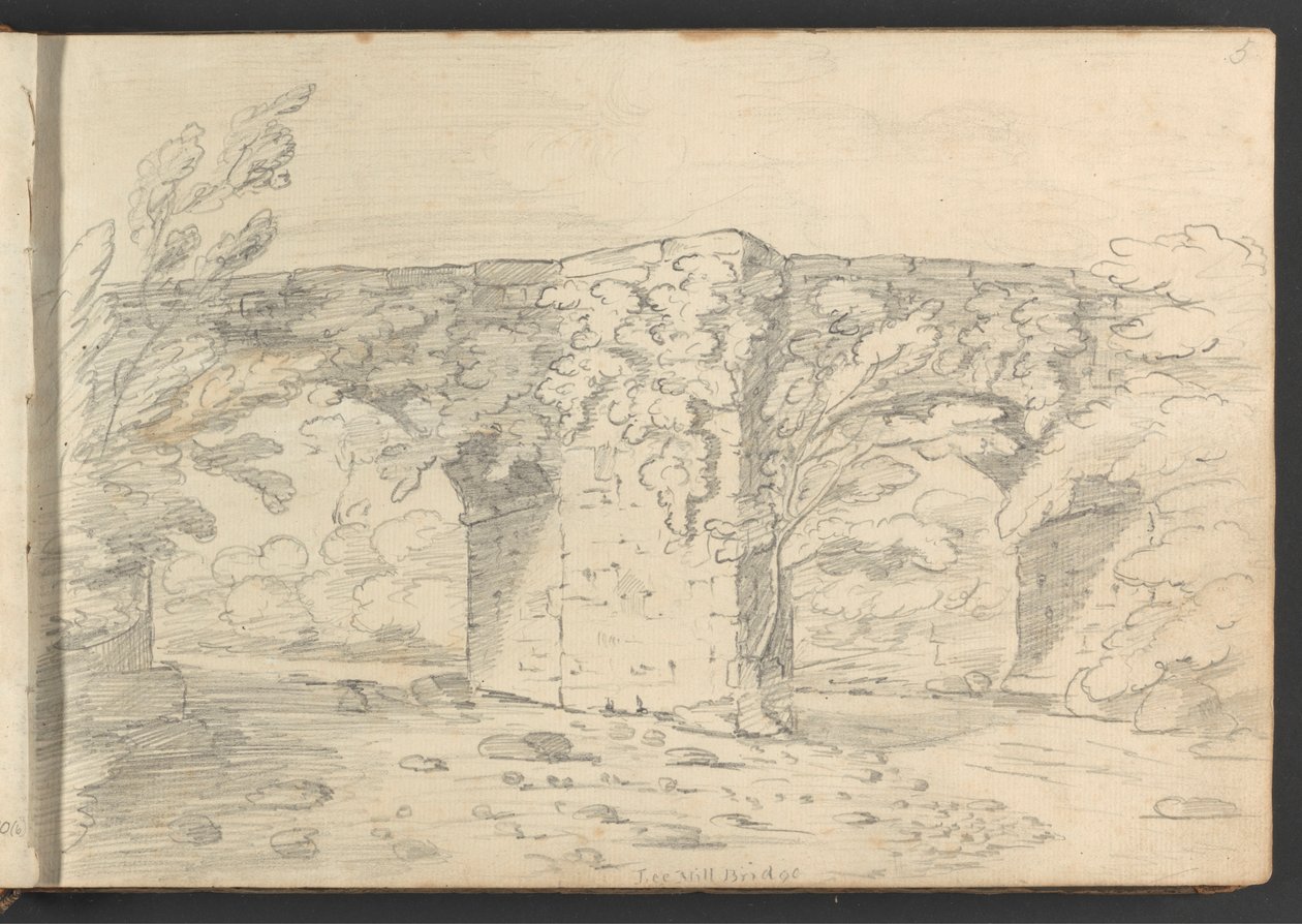 Lee Mill Bridge av William Brockedon