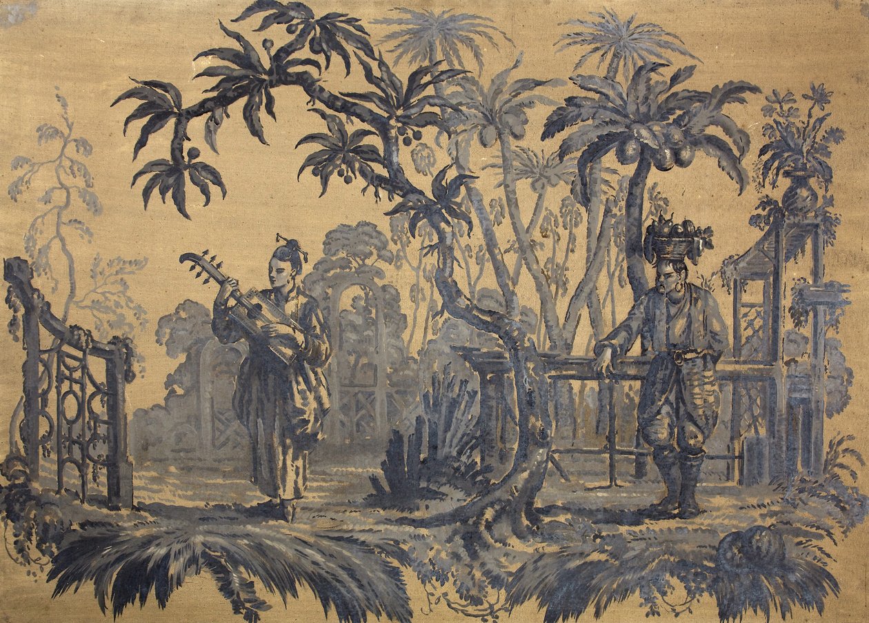 Chinoiserie (olja på duk) av William Bruce Ellis Ranken
