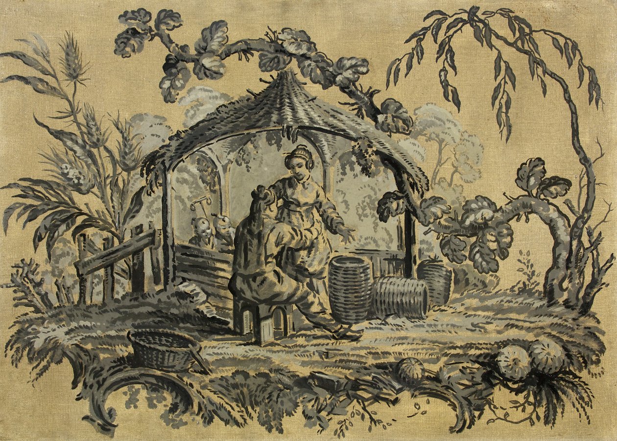 Chinoiserie (olja på duk) av William Bruce Ellis Ranken