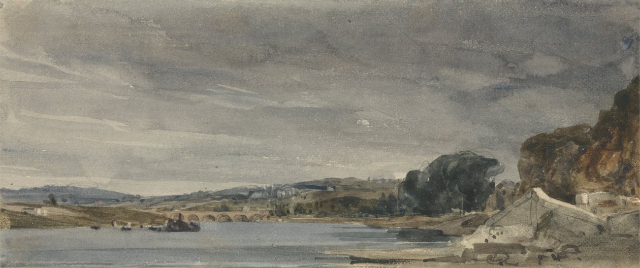 Seinen vid St. Cloud av William Callow
