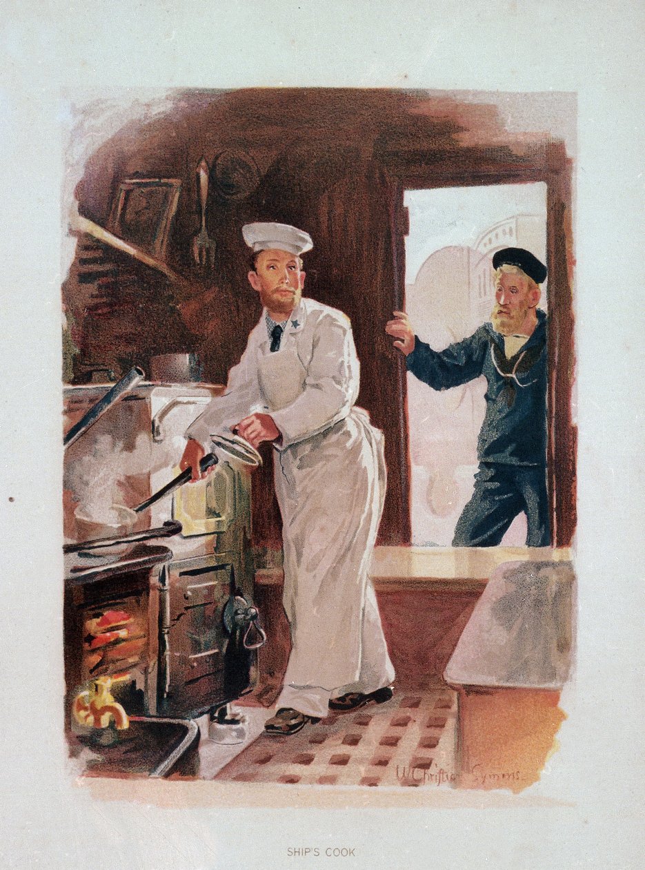 Skeppskock av William Christian Symons