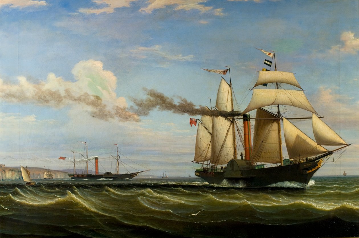Schoonern "Dundee" av William Clark
