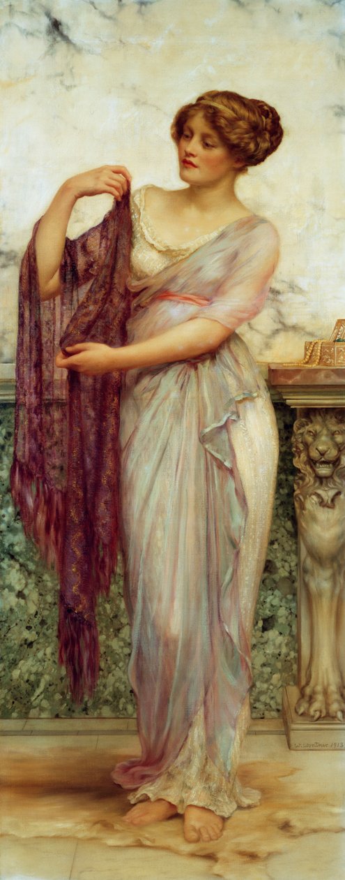 Den lila halsduken av William Clark Wontner
