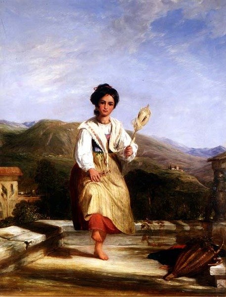 En flicka från Sorrento av William Collins