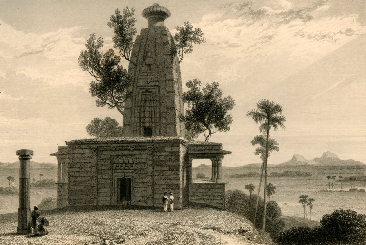 Hindu Temple Heat Kissing, Bahar, 3. av William Daniell