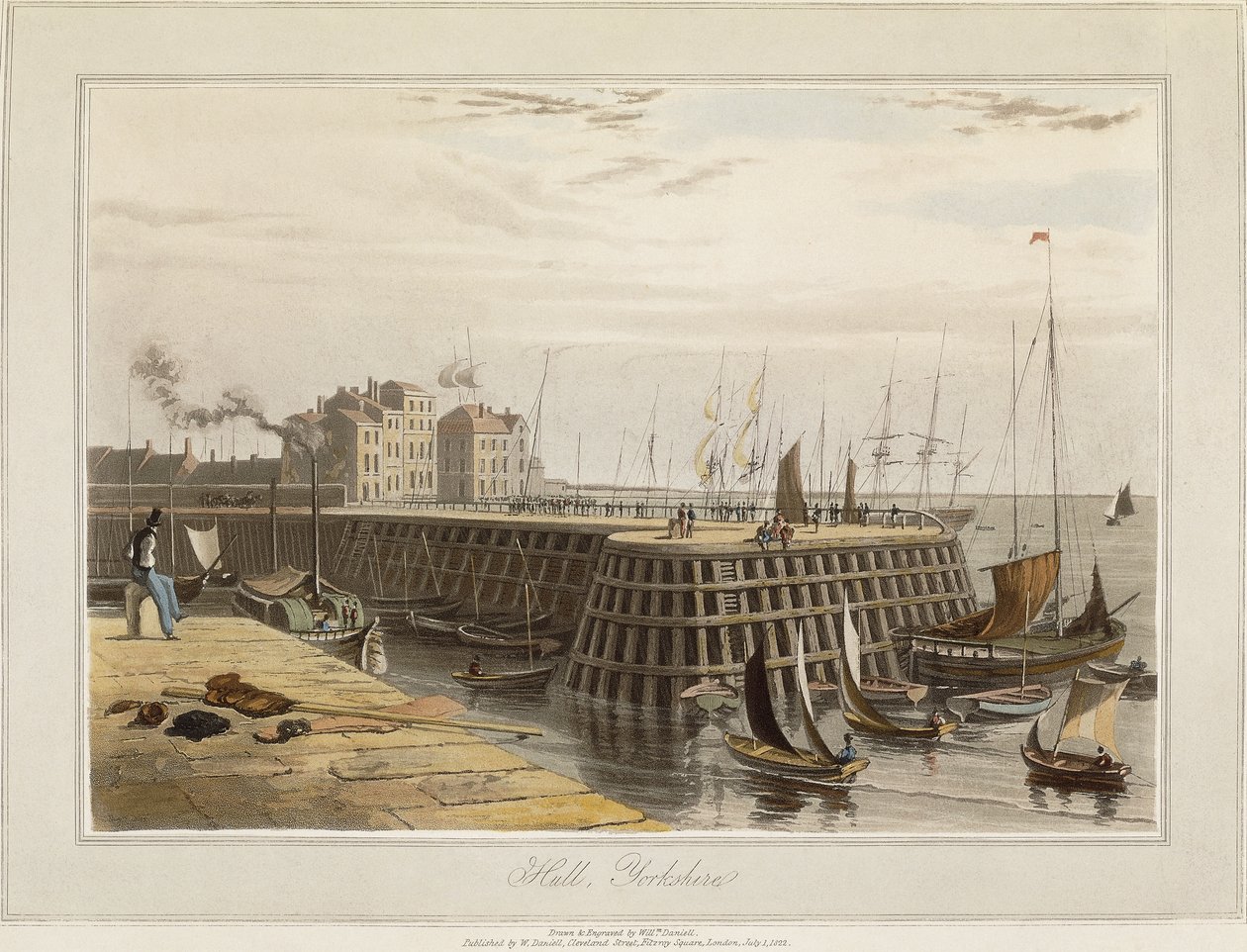 Hull, Yorkshire av William Daniell