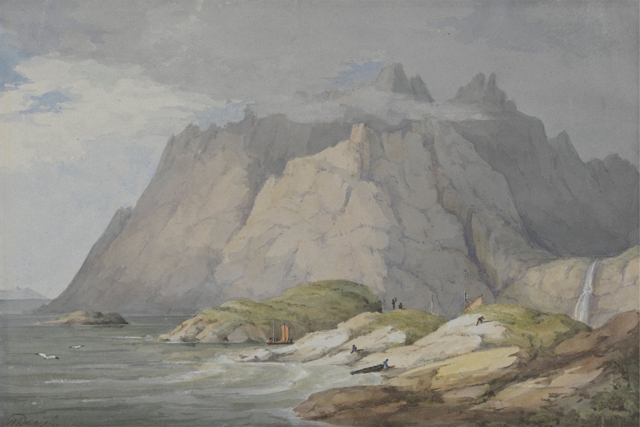 Loch Scavaig, Isle of Skye av William Daniell