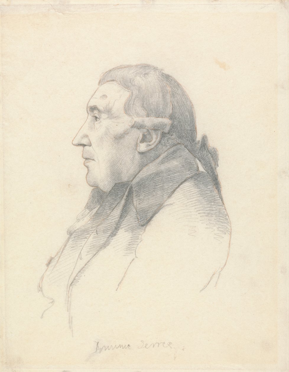 Porträtt av Dominic Serres av William Daniell