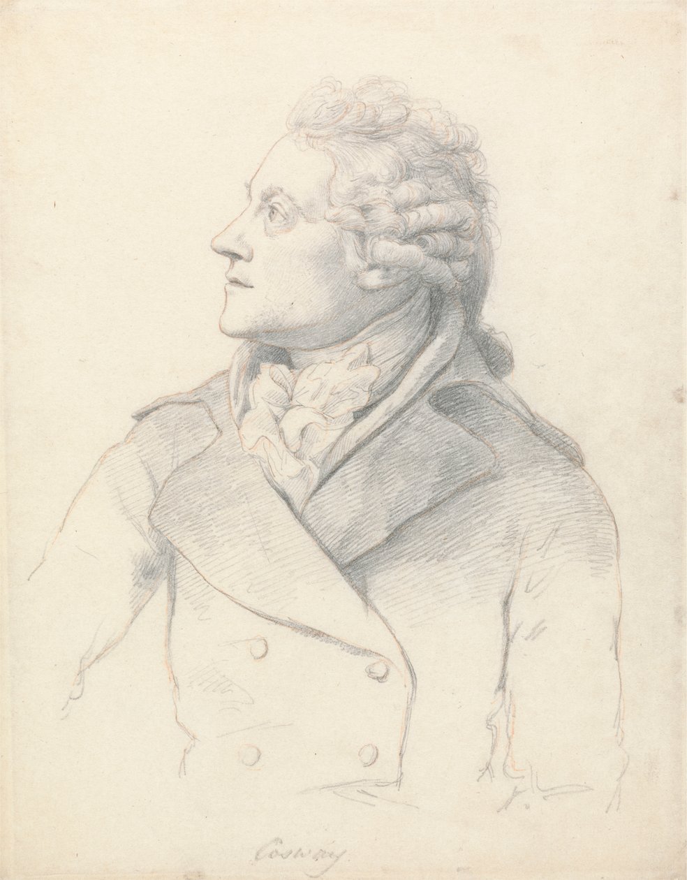 Porträtt av Richard Cosway av William Daniell