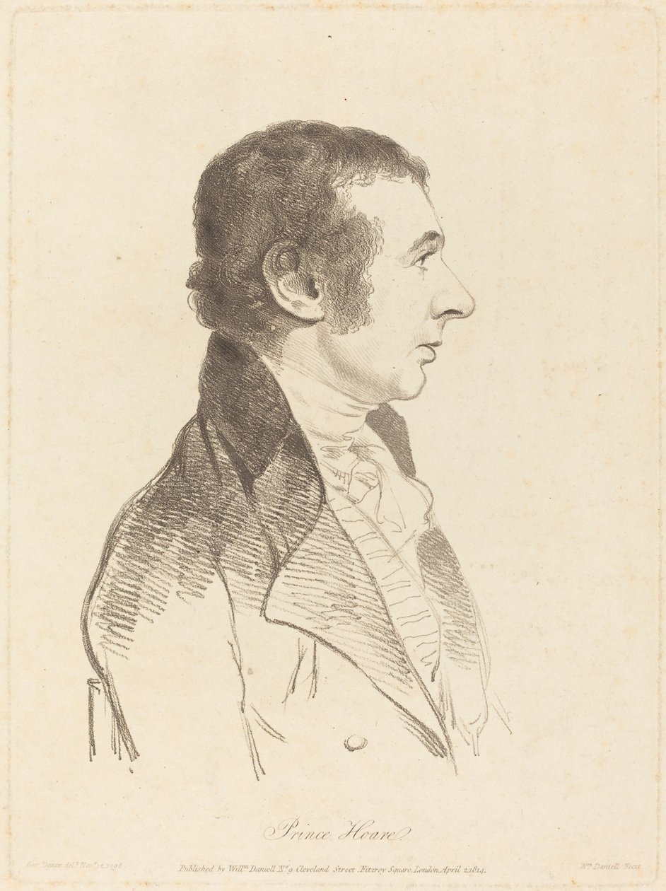 Prins Hoare av William Daniell after George Dance II