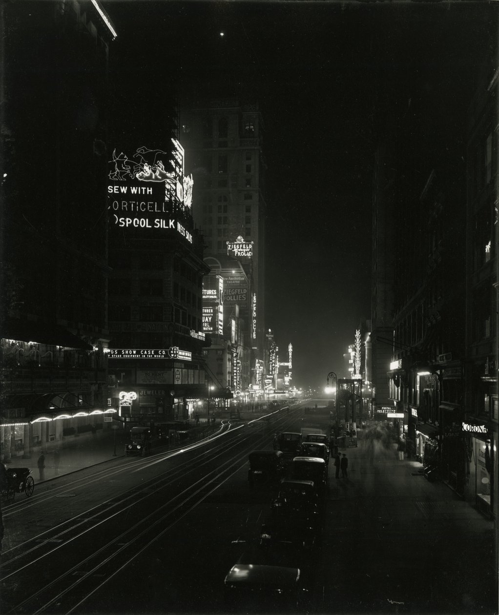 West 42nd Street, 1917 av William Davis Hassler