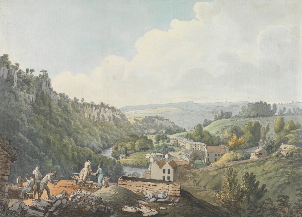 Matlock Baths, Derbyshire av William Day
