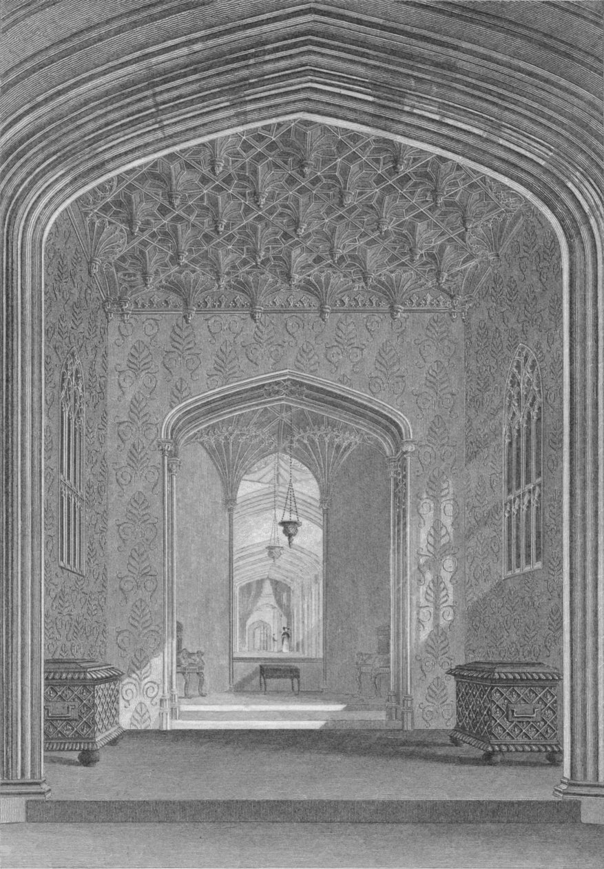 Fonthill Abbey, Oratoriet, 1824 av William Deeble