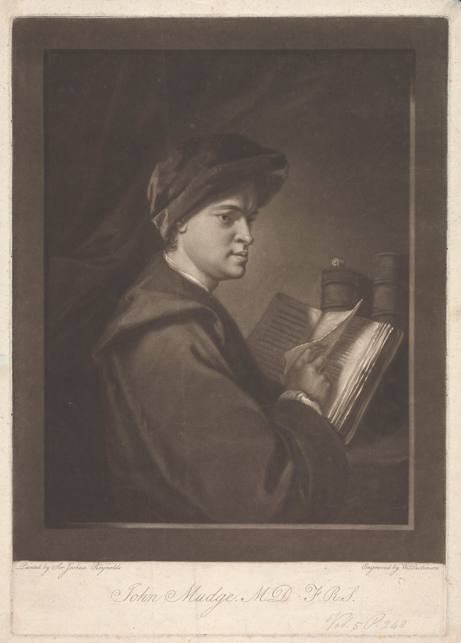 John Mudge M.D. av William Dickinson