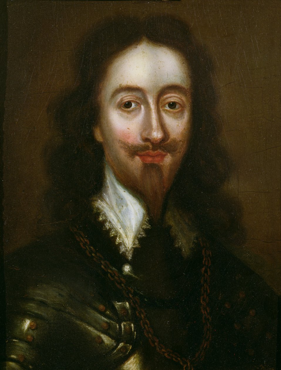 Porträtt av Karl I (1600-49) av William Dobson