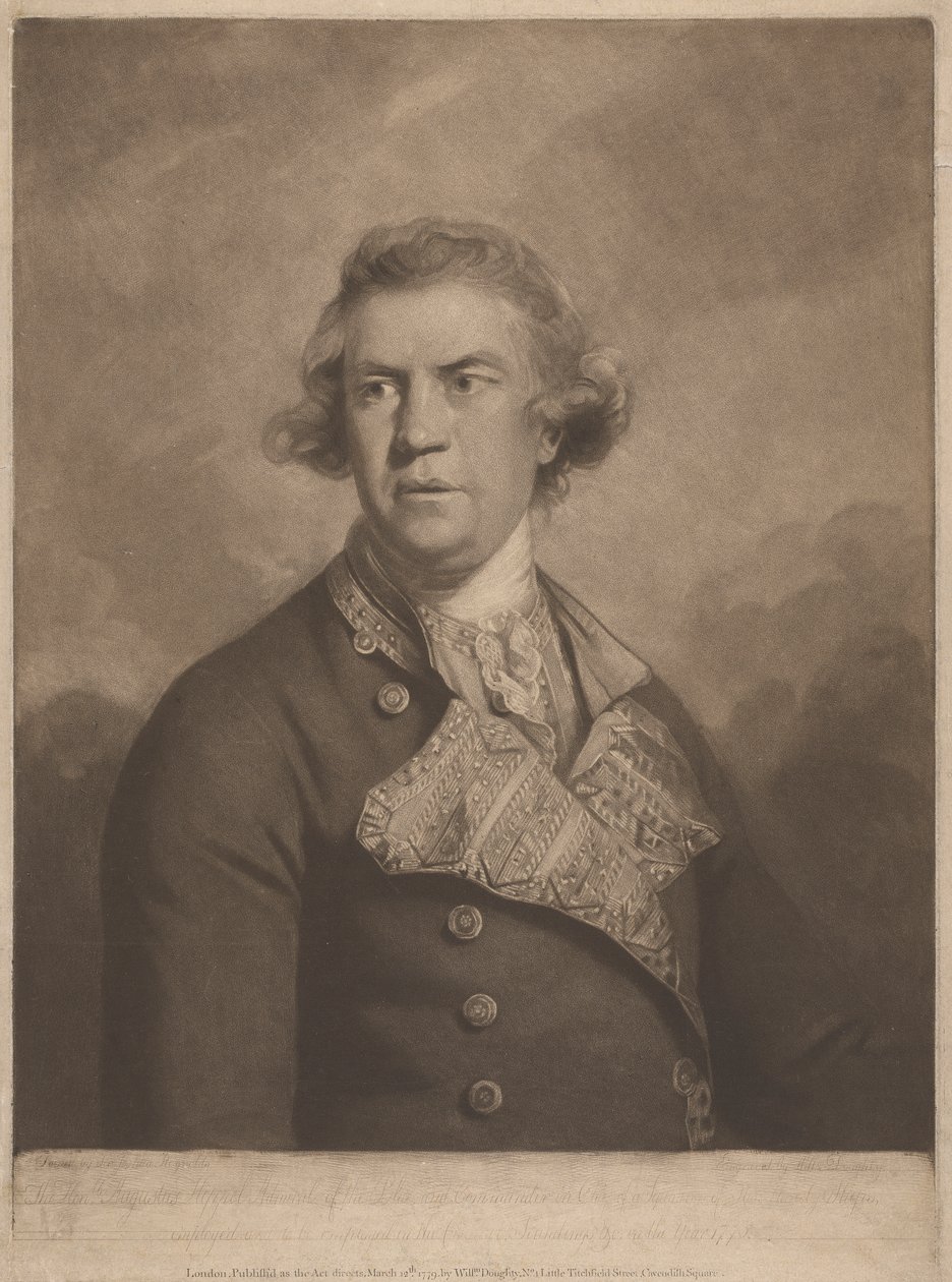 Den ärade Augustus Keppel av William Doughty
