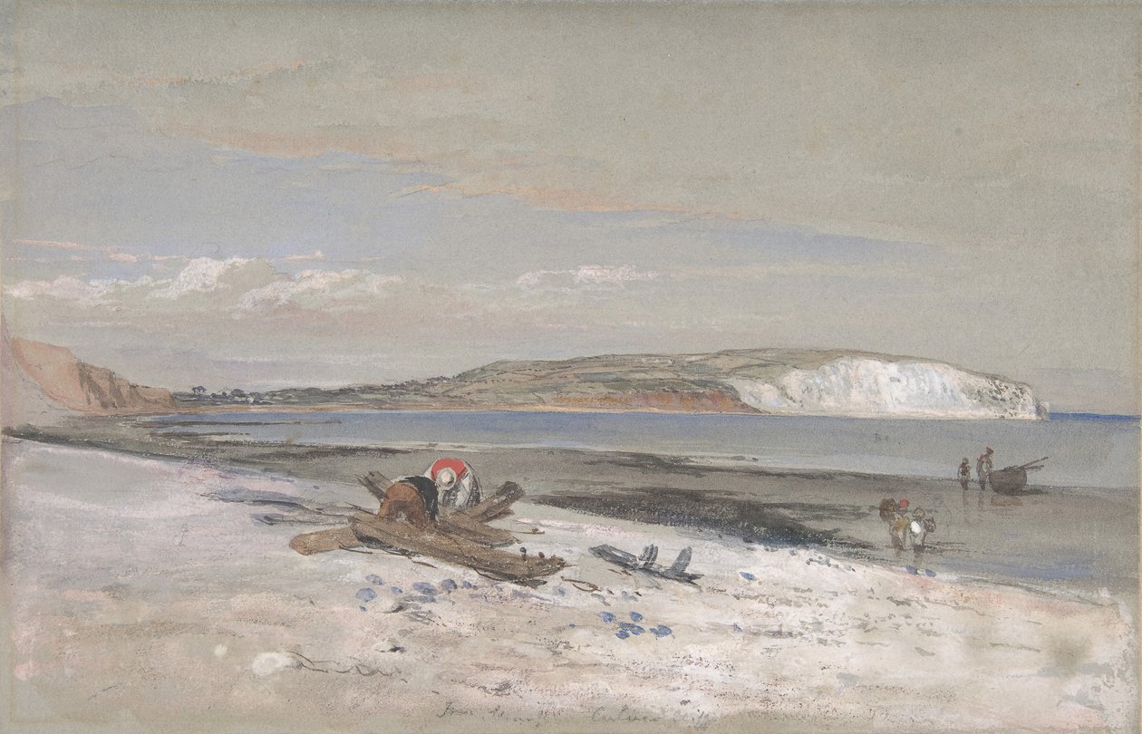 Culver Cliff, Isle of Wight, 1847. av William Dyce