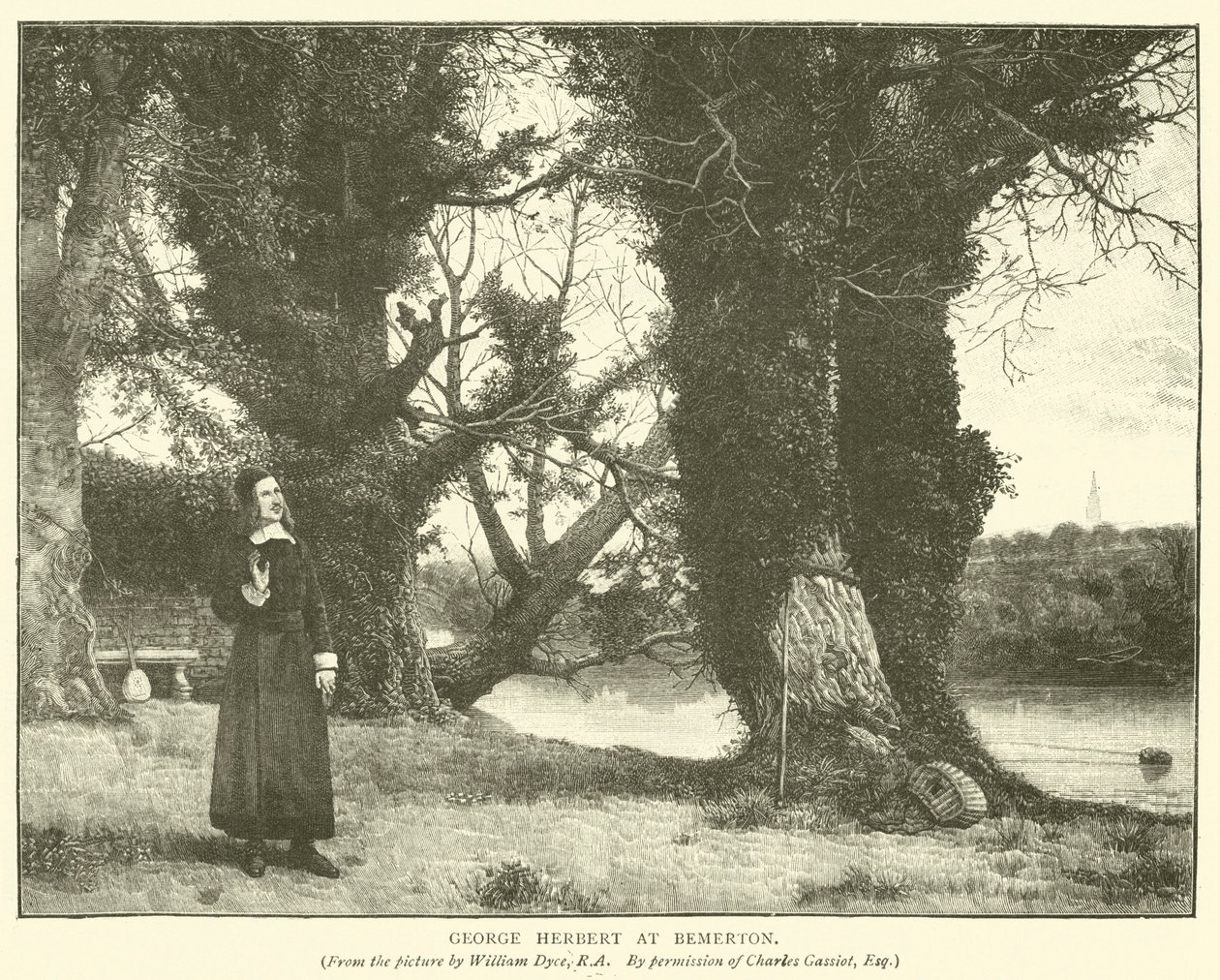 George Herbert på Bemerton av William Dyce