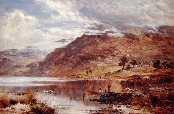Cum Bychan, nära Harlech, Wales av William E. Harris