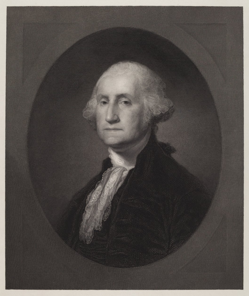 George Washington av William Edgar Marshall after Gilbert Stuart
