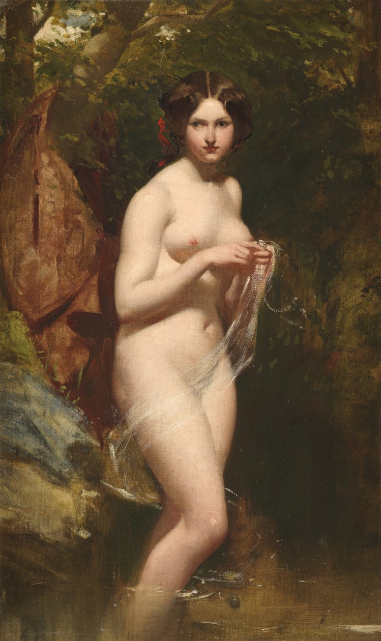 Badar naken av William Etty