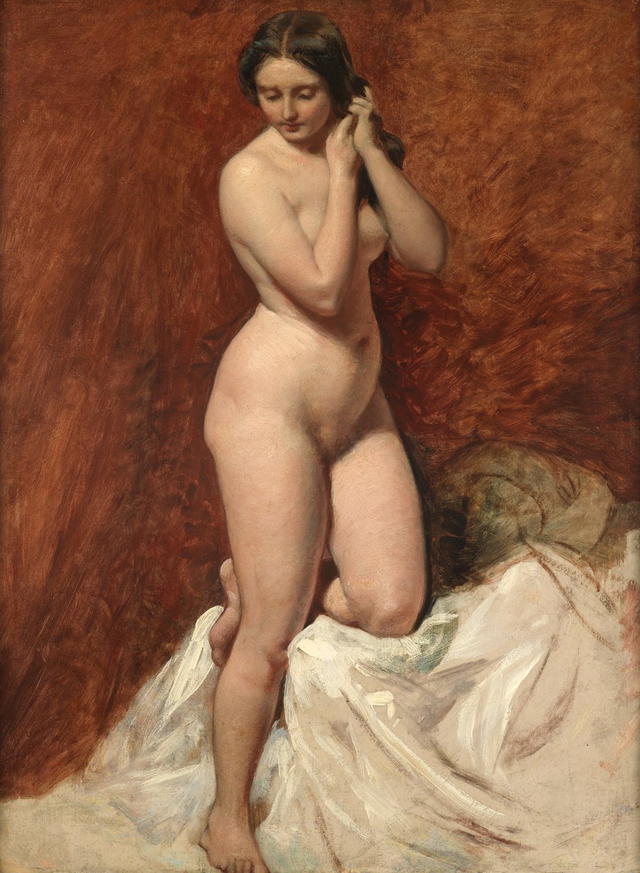 Naken framifrån av William Etty