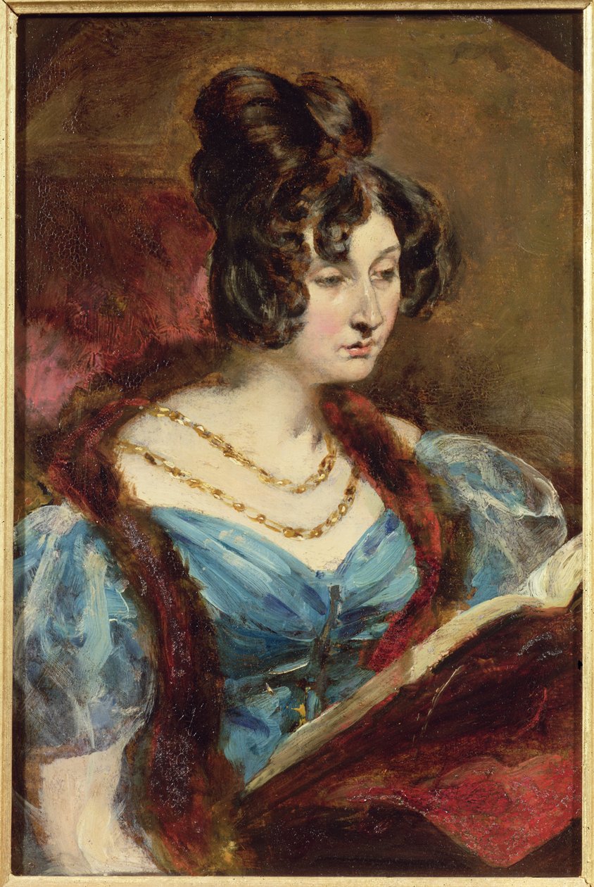 Porträtt av en dam av William Etty