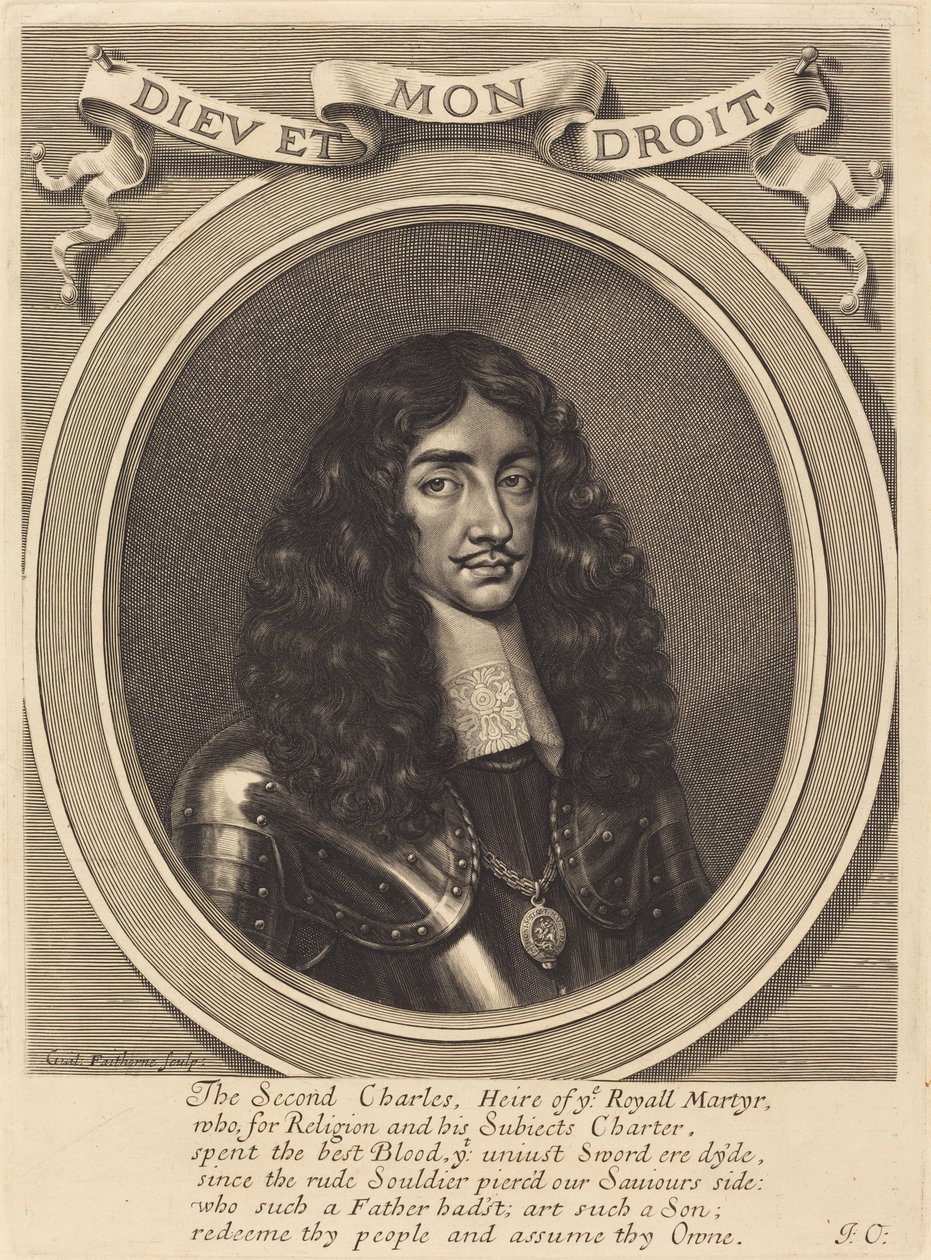 Karl II av William Faithorne