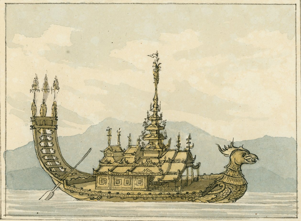 Gyllene båt av William Ffarington