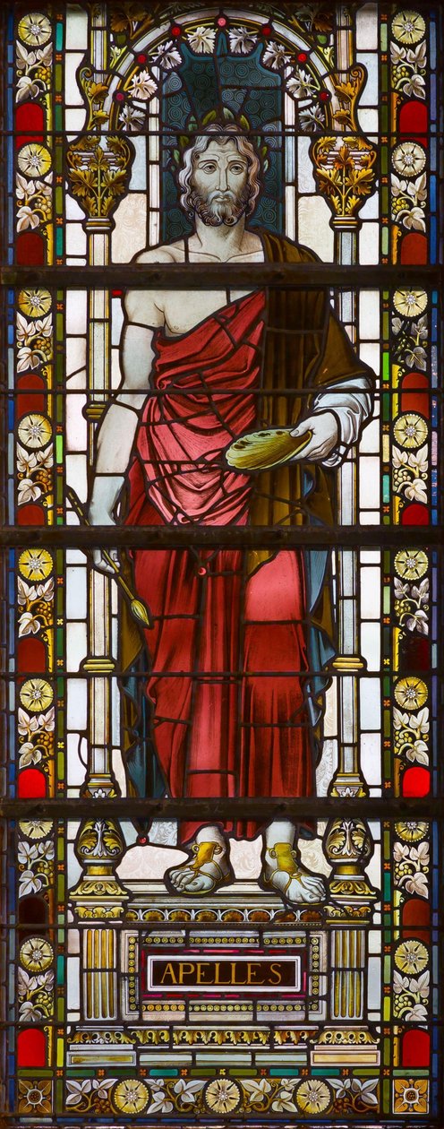 Fönster föreställande Apelles av William Francis Dixon