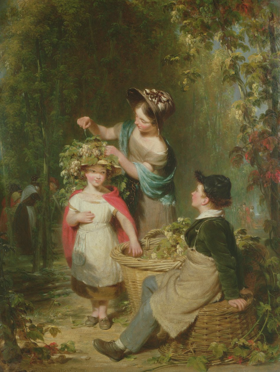 Humlekransen, 1834 av William Frederick Witherington